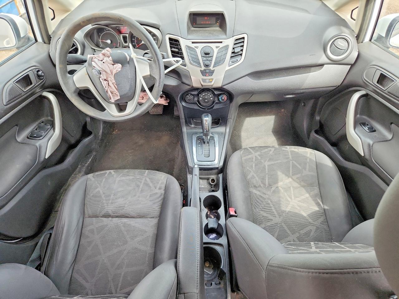 2013 Ford Fiesta Se White vin: 3FADP4EJ1DM112773