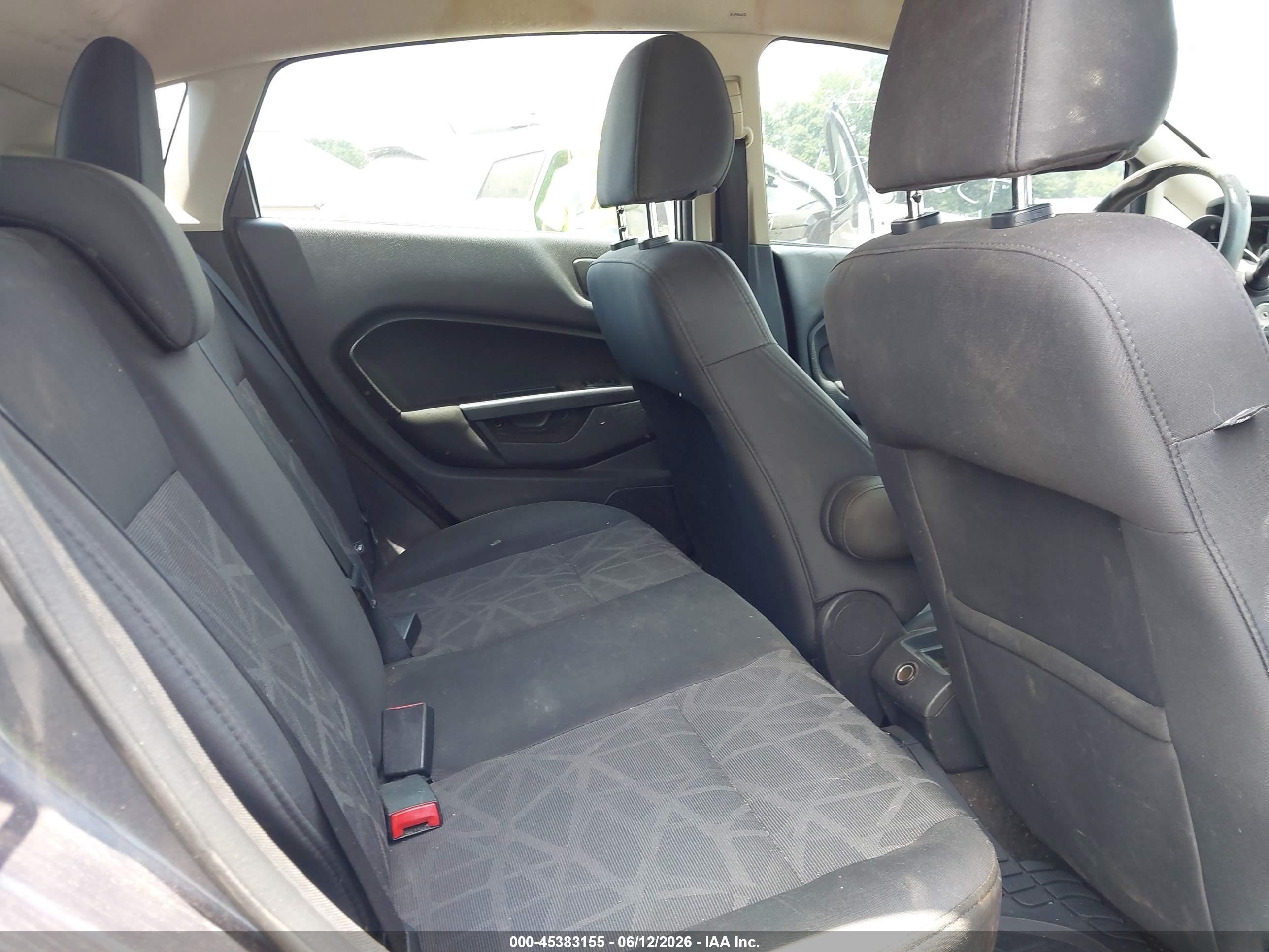 2013 Ford Fiesta Se Dark Blue vin: 3FADP4EJ1DM122784