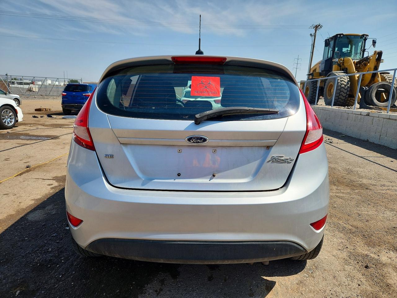 2013 Ford Fiesta Se Silver vin: 3FADP4EJ1DM132327