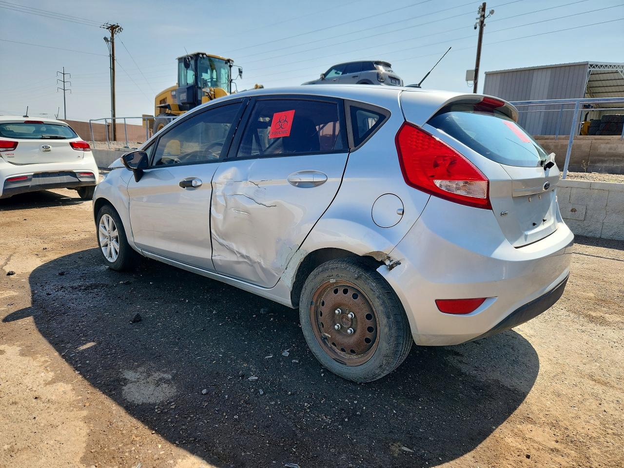 2013 Ford Fiesta Se Silver vin: 3FADP4EJ1DM132327