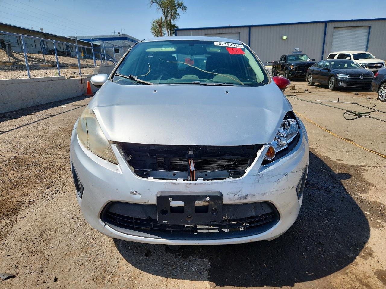 2013 Ford Fiesta Se Silver vin: 3FADP4EJ1DM132327