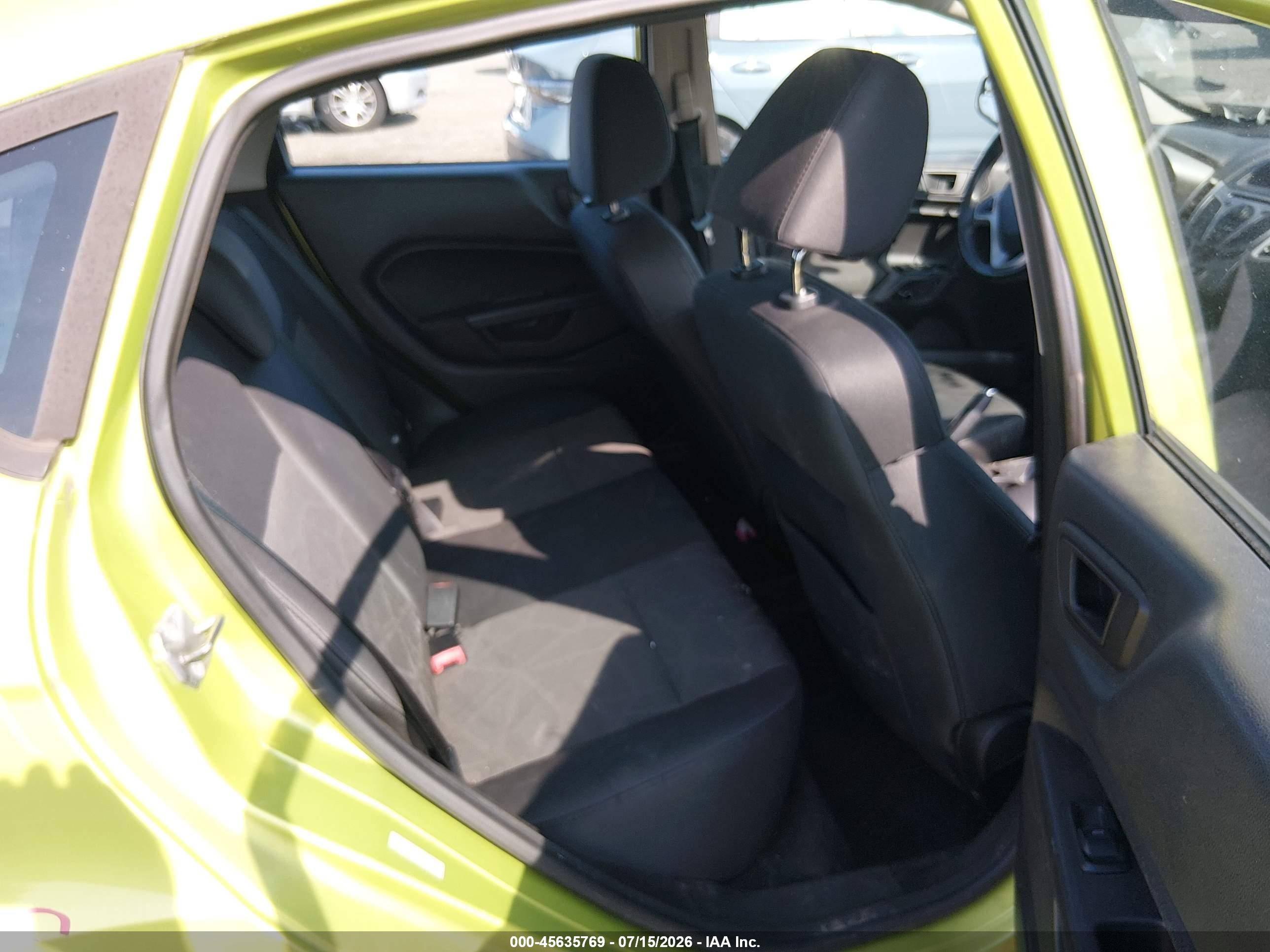 2013 Ford Fiesta Se Green vin: 3FADP4EJ1DM152531