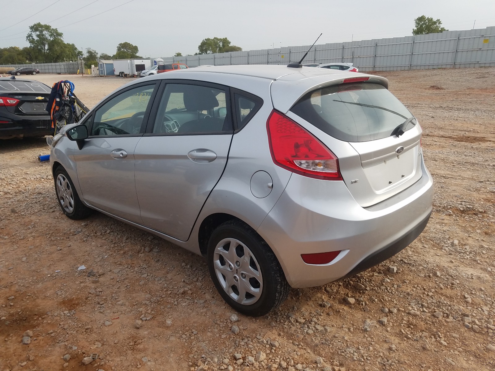 2013 Ford Fiesta Se Silver vin: 3FADP4EJ1DM167787