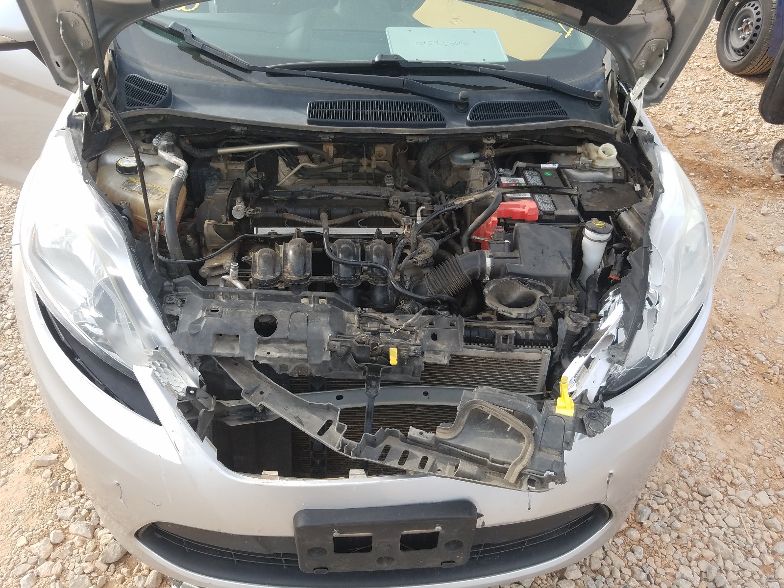 2013 Ford Fiesta Se Silver vin: 3FADP4EJ1DM167787