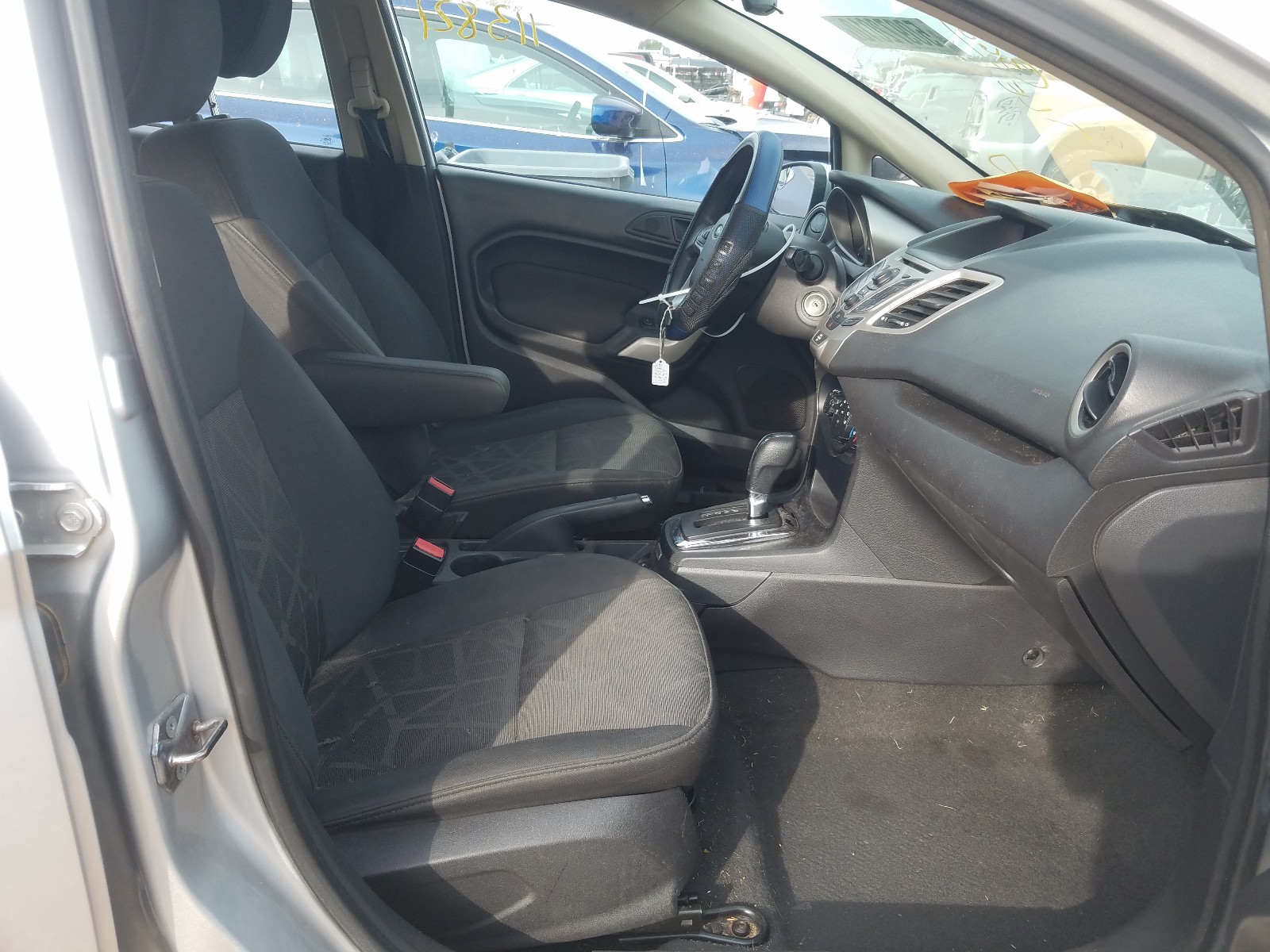 2013 Ford Fiesta Se Silver vin: 3FADP4EJ1DM167787