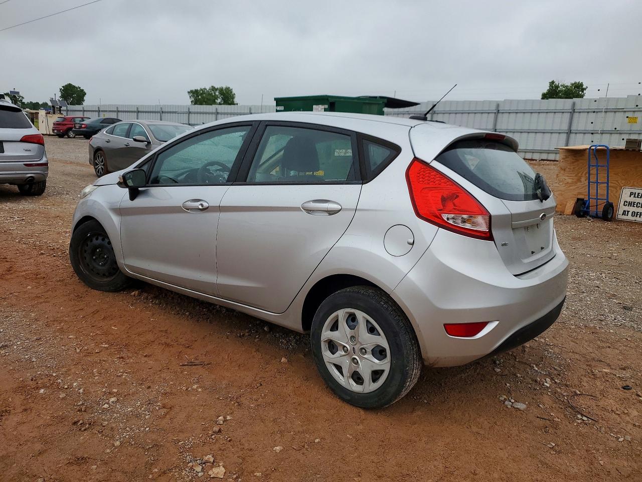 2013 Ford Fiesta Se Silver vin: 3FADP4EJ1DM167787