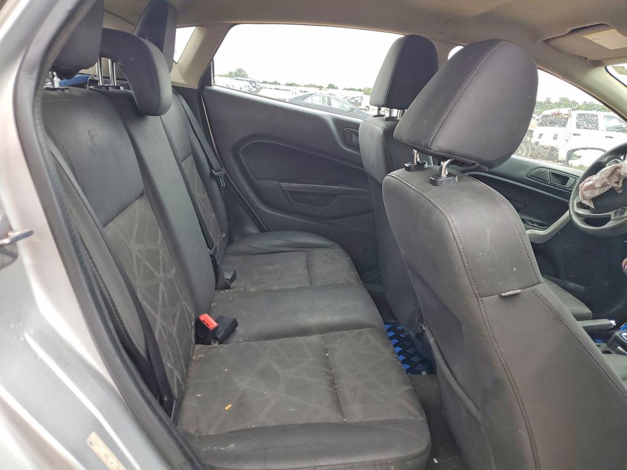 2013 Ford Fiesta Se Silver vin: 3FADP4EJ1DM167787