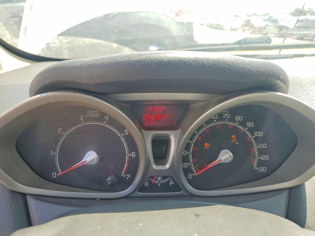 2013 Ford Fiesta Se Silver vin: 3FADP4EJ1DM167787