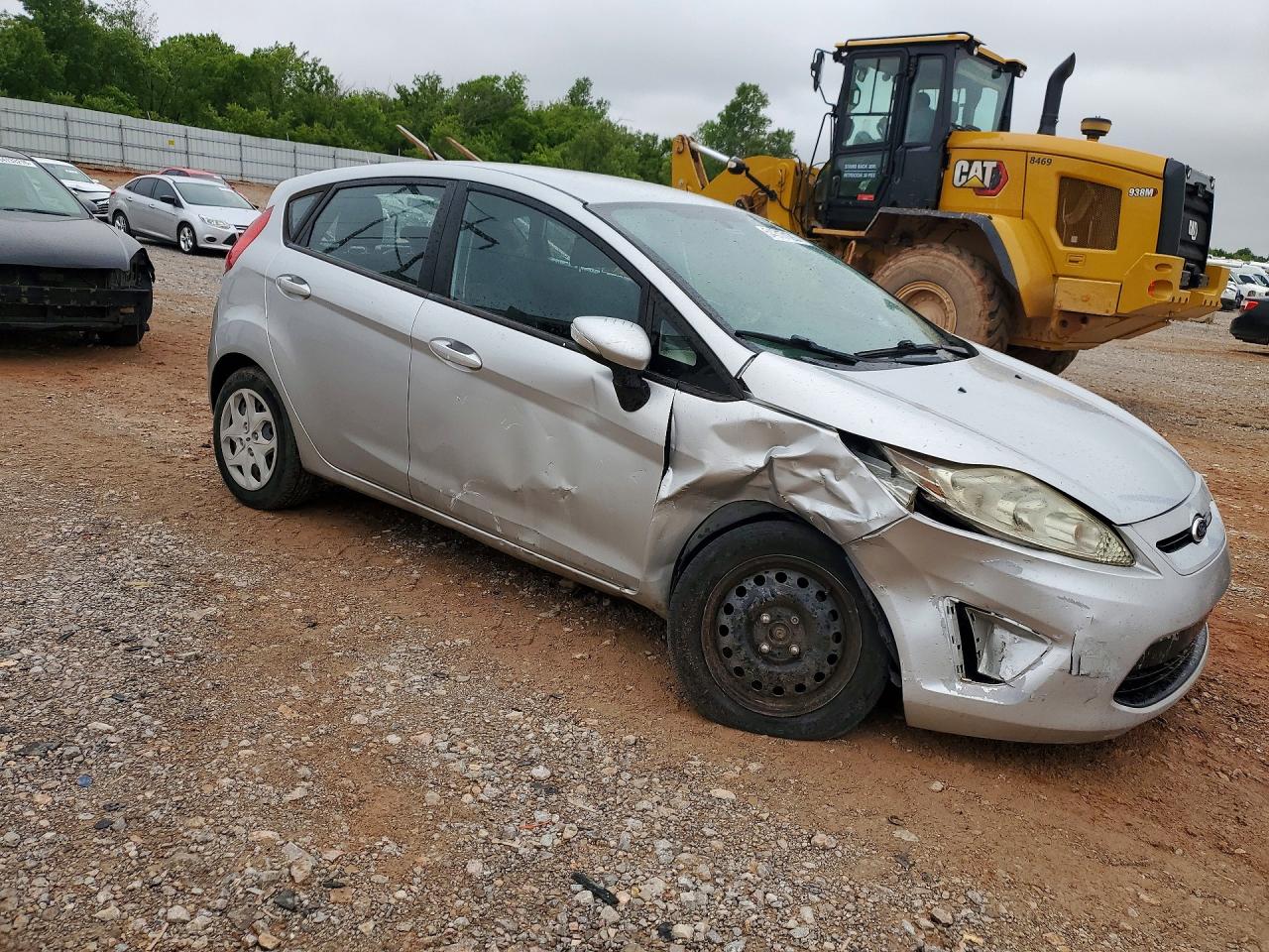 2013 Ford Fiesta Se Silver vin: 3FADP4EJ1DM167787