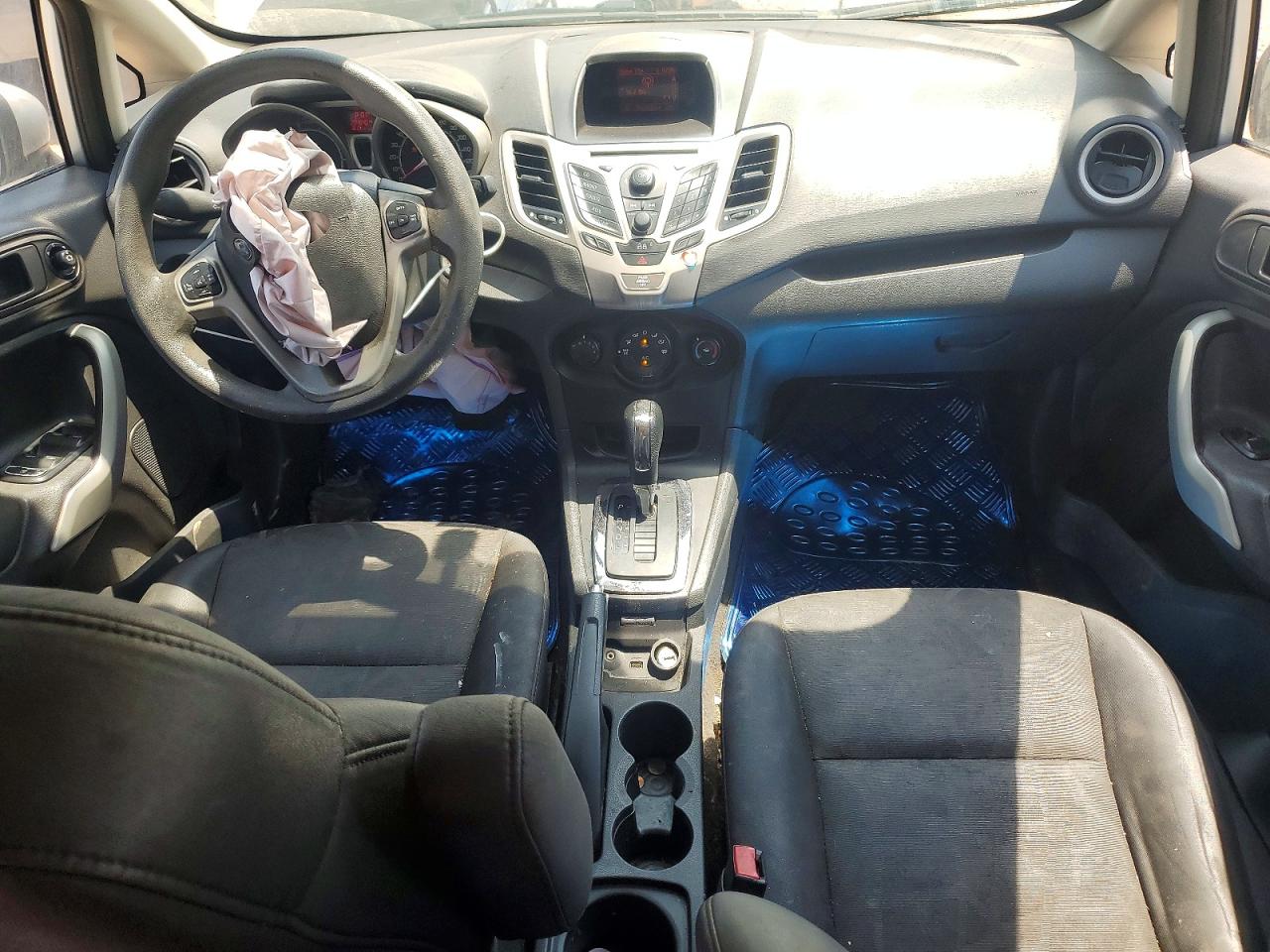 2013 Ford Fiesta Se Silver vin: 3FADP4EJ1DM167787