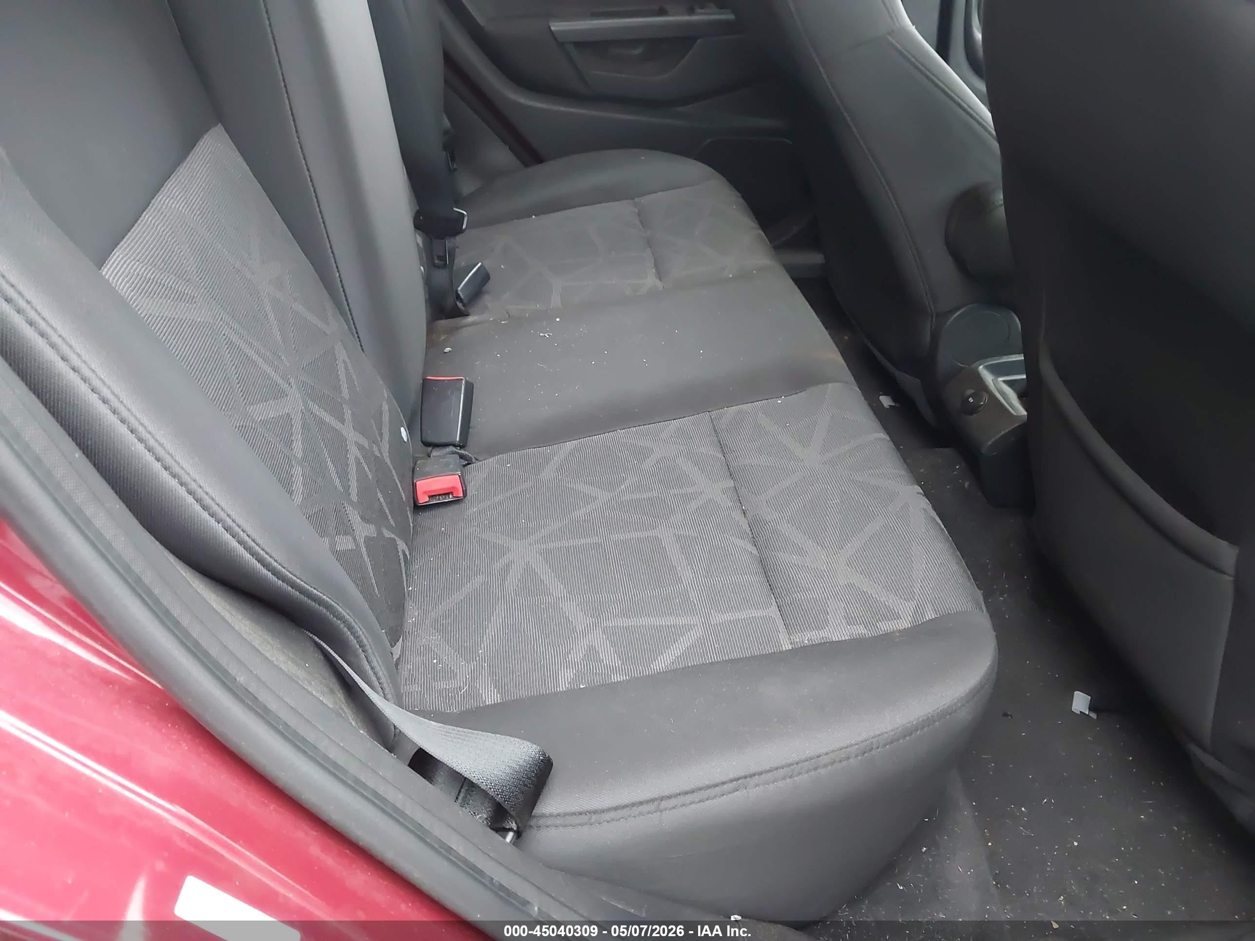 2013 Ford Fiesta Se Black vin: 3FADP4EJ1DM171693