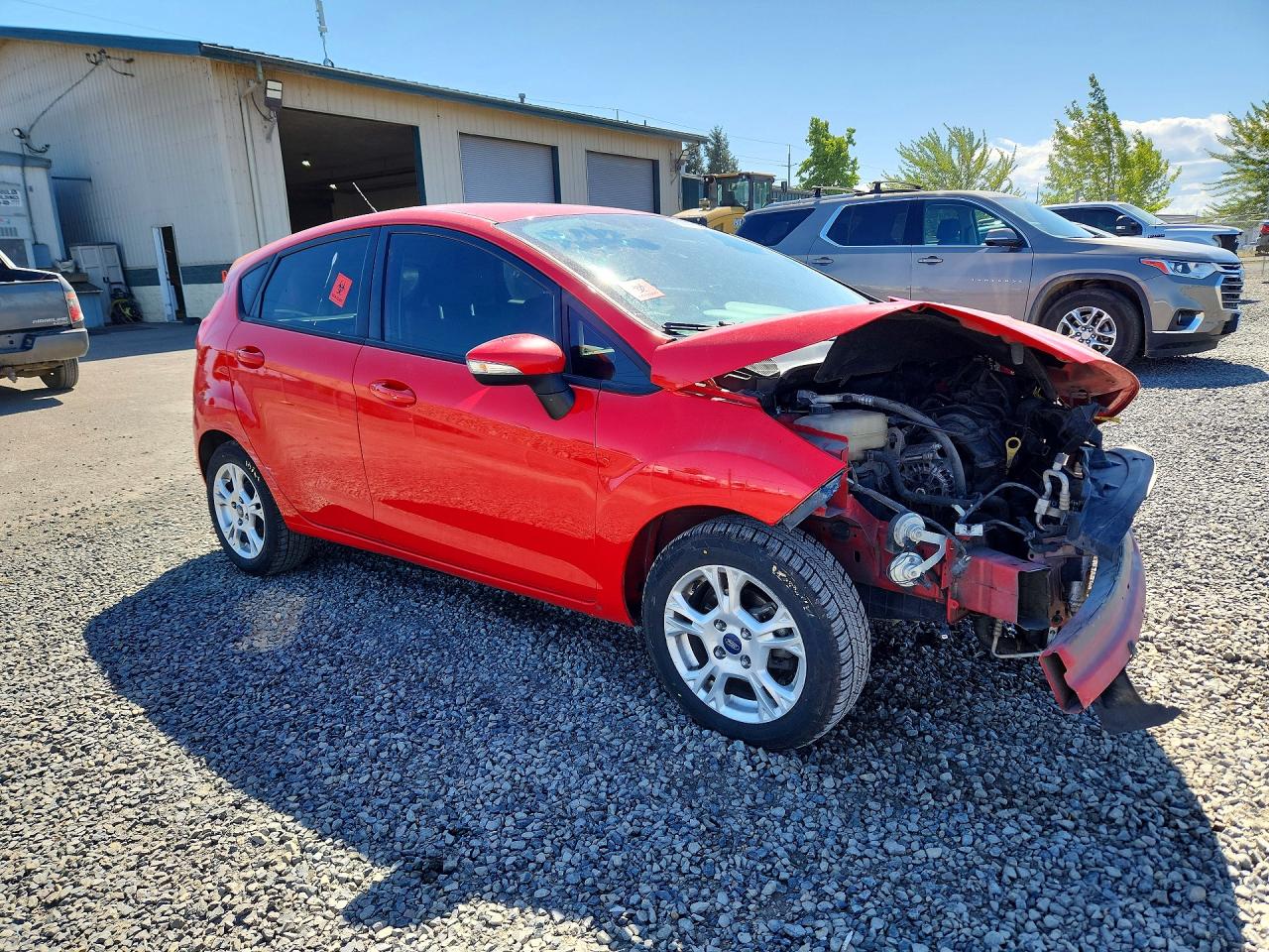 2014 Ford Fiesta Se Red vin: 3FADP4EJ1EM117408