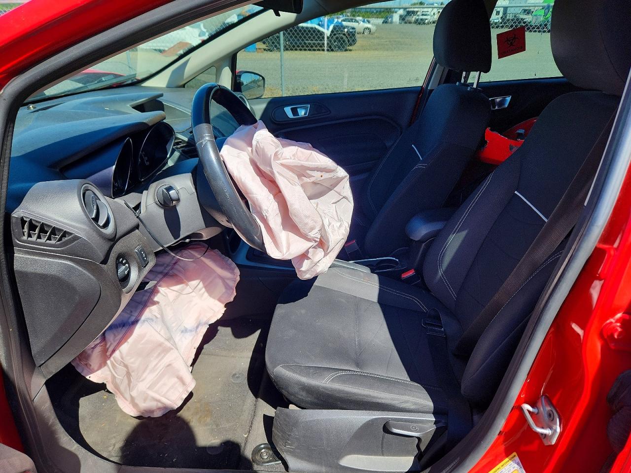 2014 Ford Fiesta Se Red vin: 3FADP4EJ1EM117408