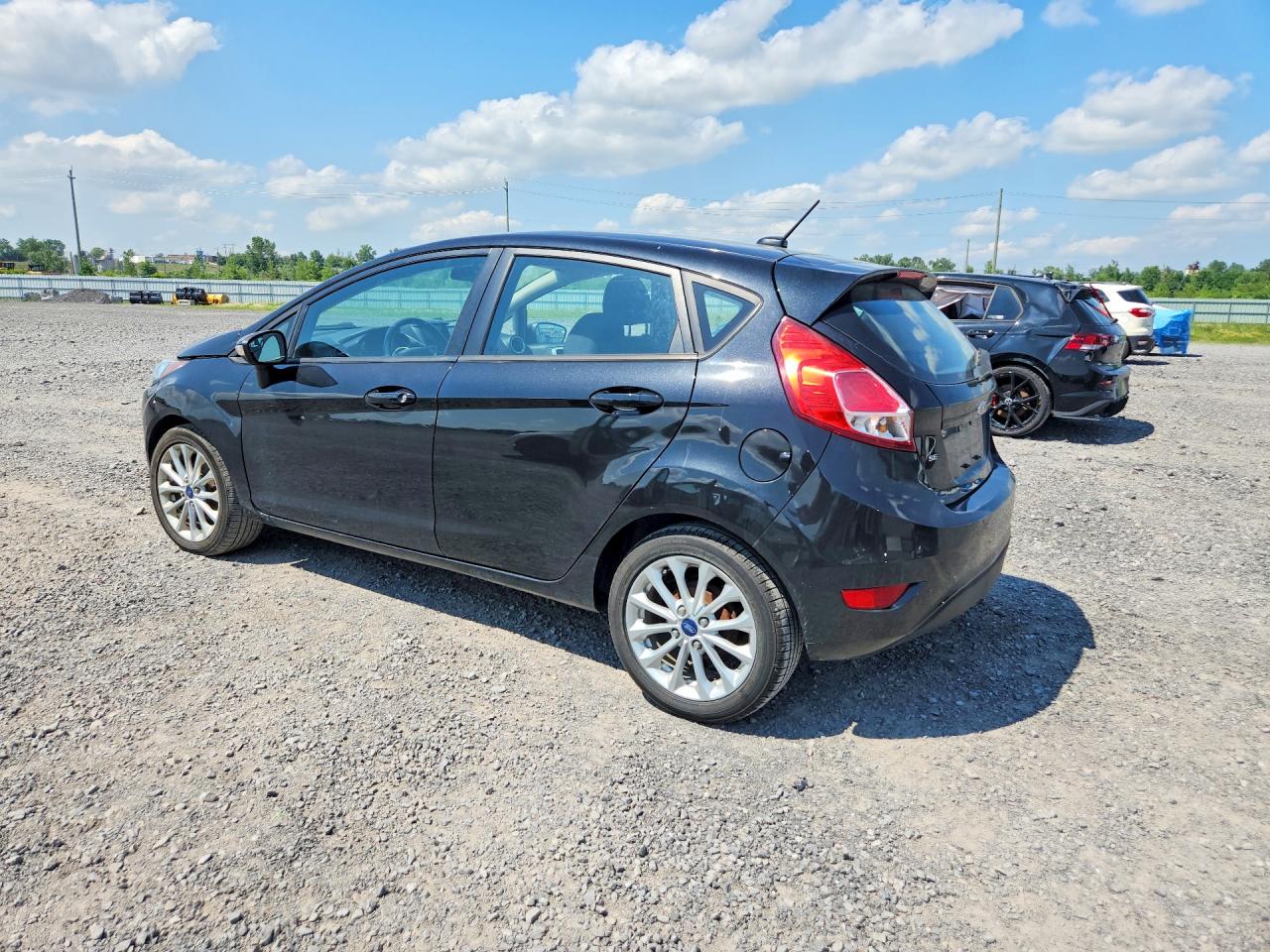 2014 Ford Fiesta Se Black vin: 3FADP4EJ1EM143961