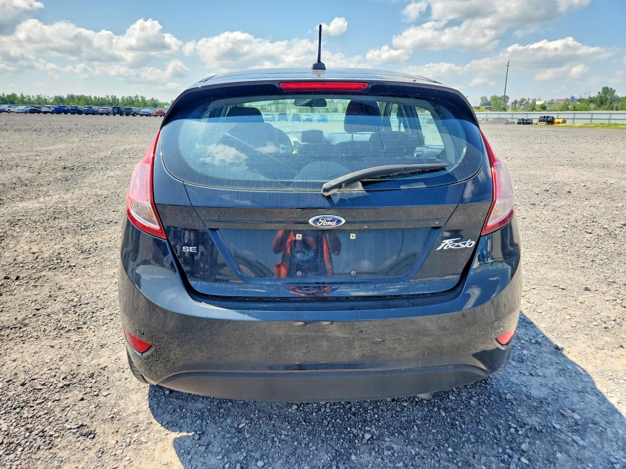 2014 Ford Fiesta Se Black vin: 3FADP4EJ1EM143961