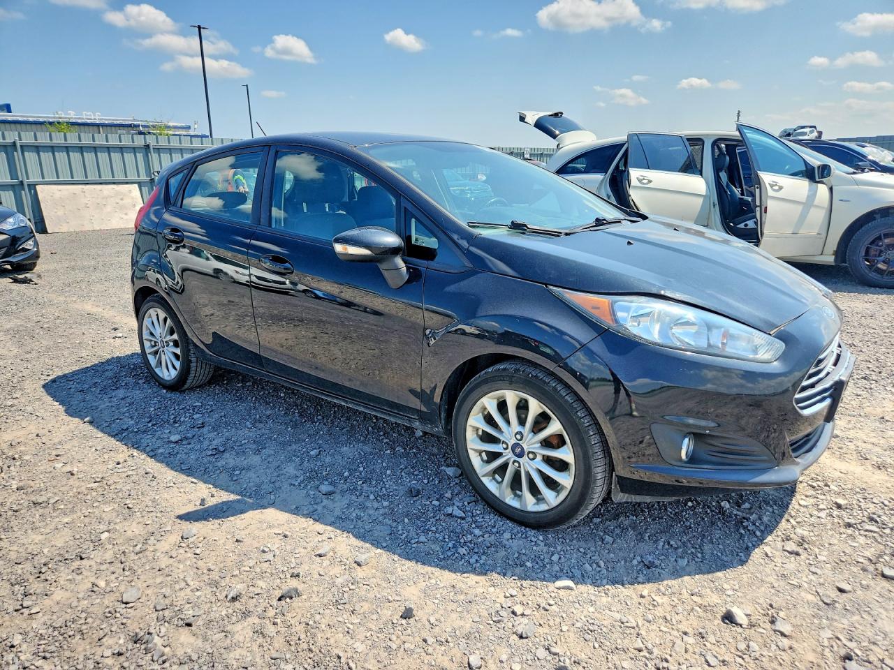 2014 Ford Fiesta Se Black vin: 3FADP4EJ1EM143961