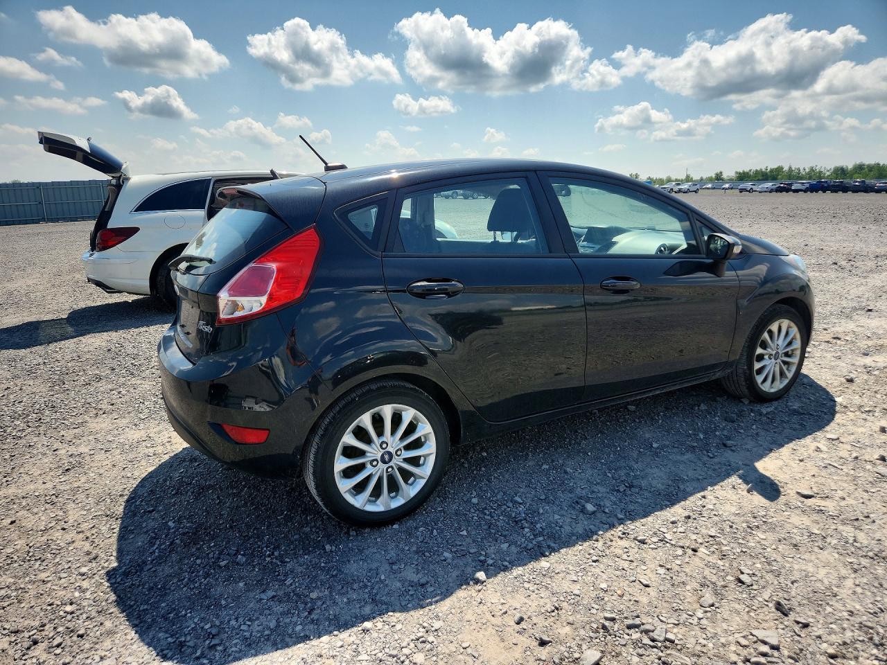 2014 Ford Fiesta Se Black vin: 3FADP4EJ1EM143961