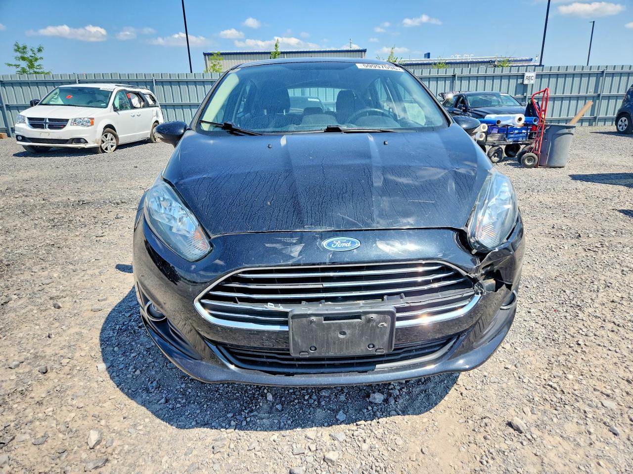 2014 Ford Fiesta Se Black vin: 3FADP4EJ1EM143961