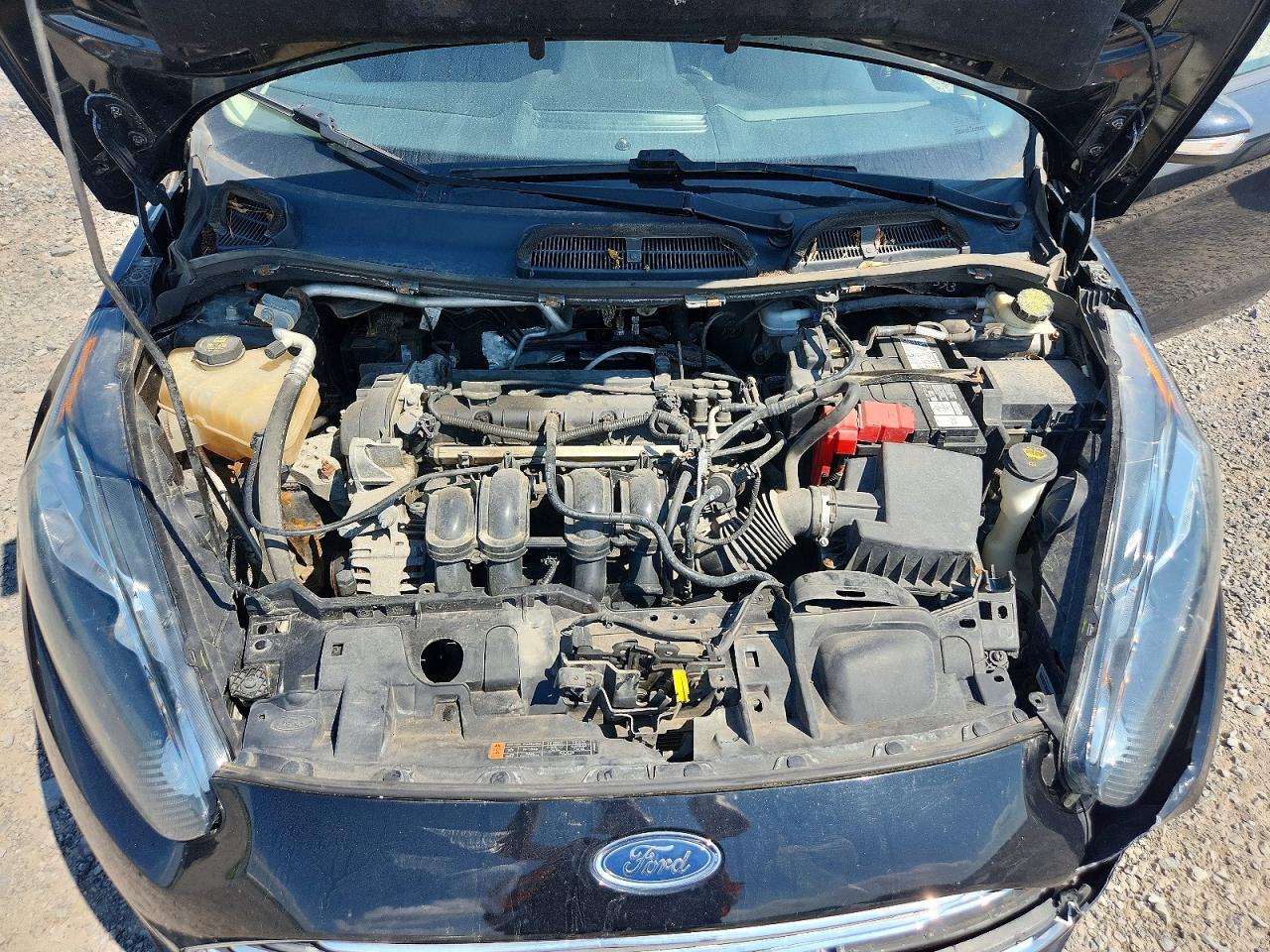 2014 Ford Fiesta Se Black vin: 3FADP4EJ1EM143961