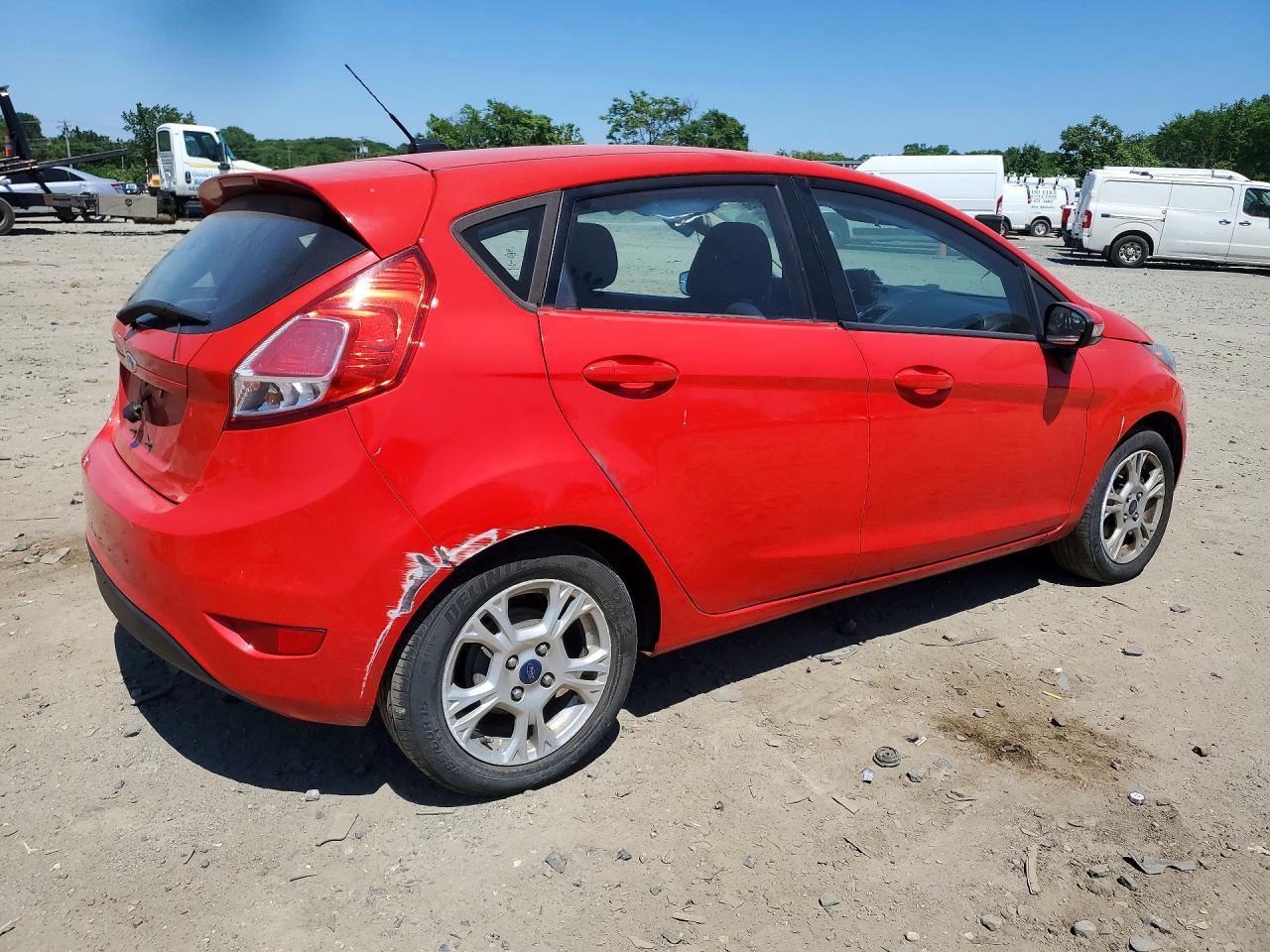 2014 Ford Fiesta Se Red vin: 3FADP4EJ1EM191539