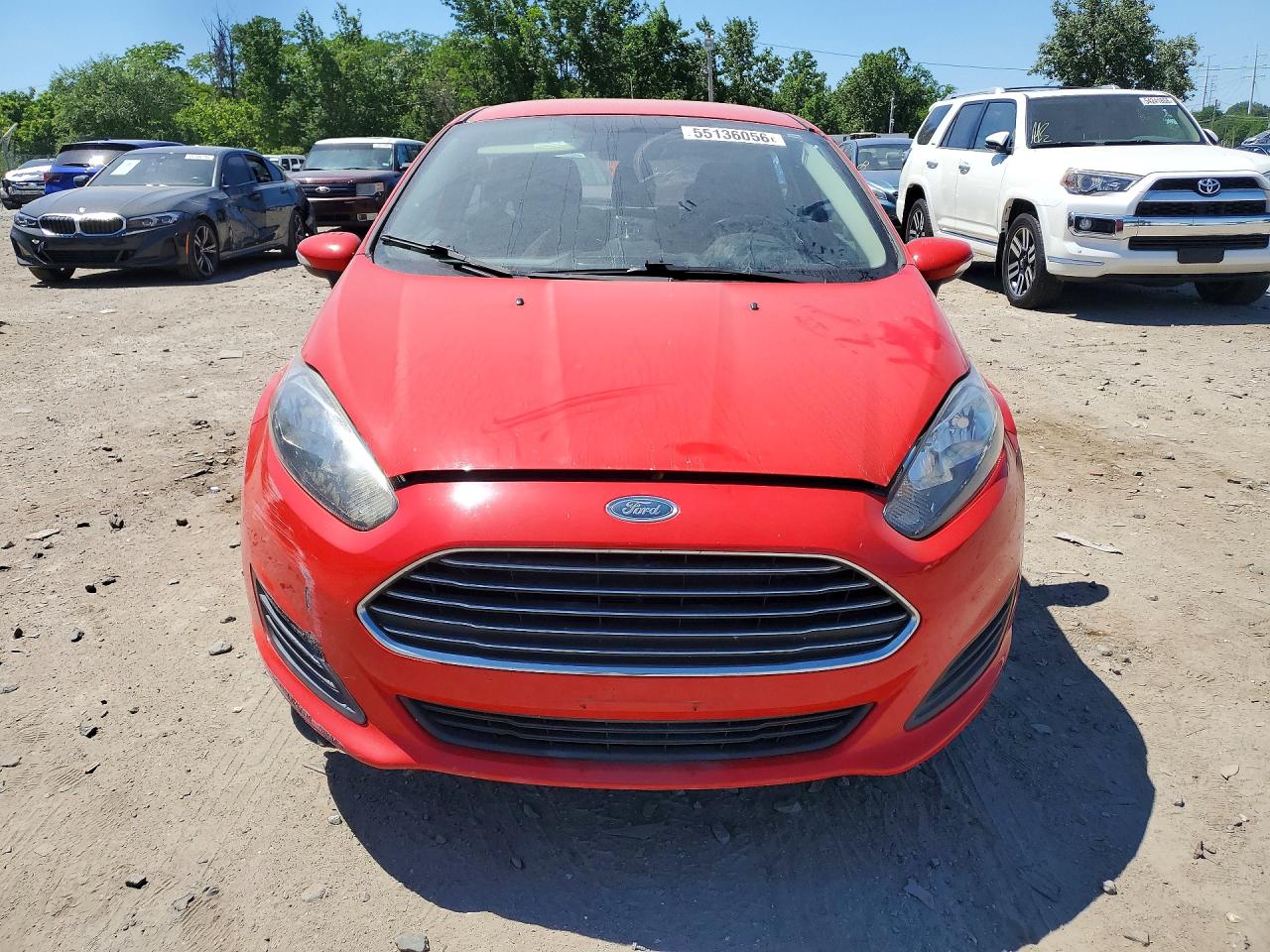 2014 Ford Fiesta Se Red vin: 3FADP4EJ1EM191539
