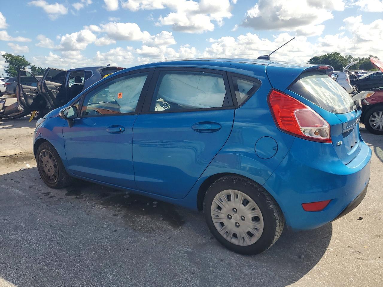 2014 Ford Fiesta Se Blue vin: 3FADP4EJ1EM233305