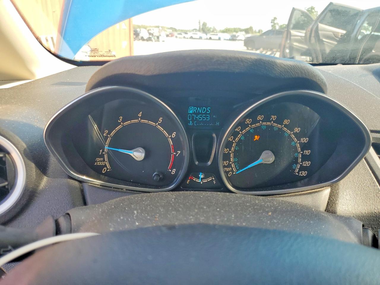 2014 Ford Fiesta Se Blue vin: 3FADP4EJ1EM233305