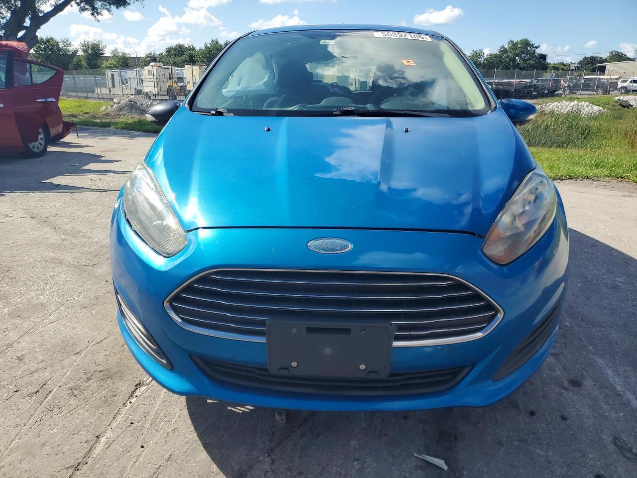 2014 Ford Fiesta Se Blue vin: 3FADP4EJ1EM233305