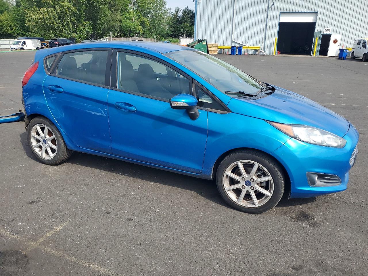 2014 Ford Fiesta Se Blue vin: 3FADP4EJ1EM241758