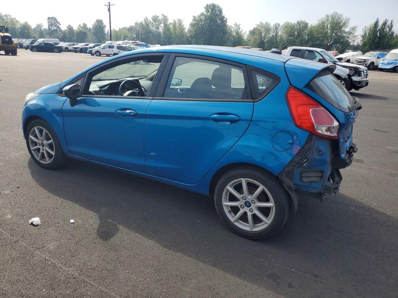 2014 Ford Fiesta Se Blue vin: 3FADP4EJ1EM241758