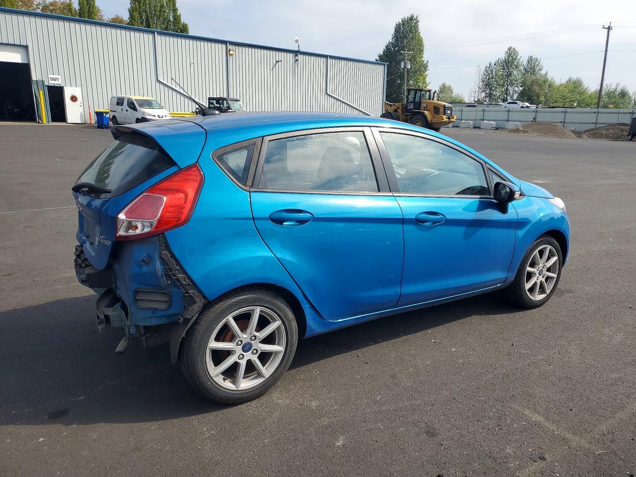 2014 Ford Fiesta Se Blue vin: 3FADP4EJ1EM241758