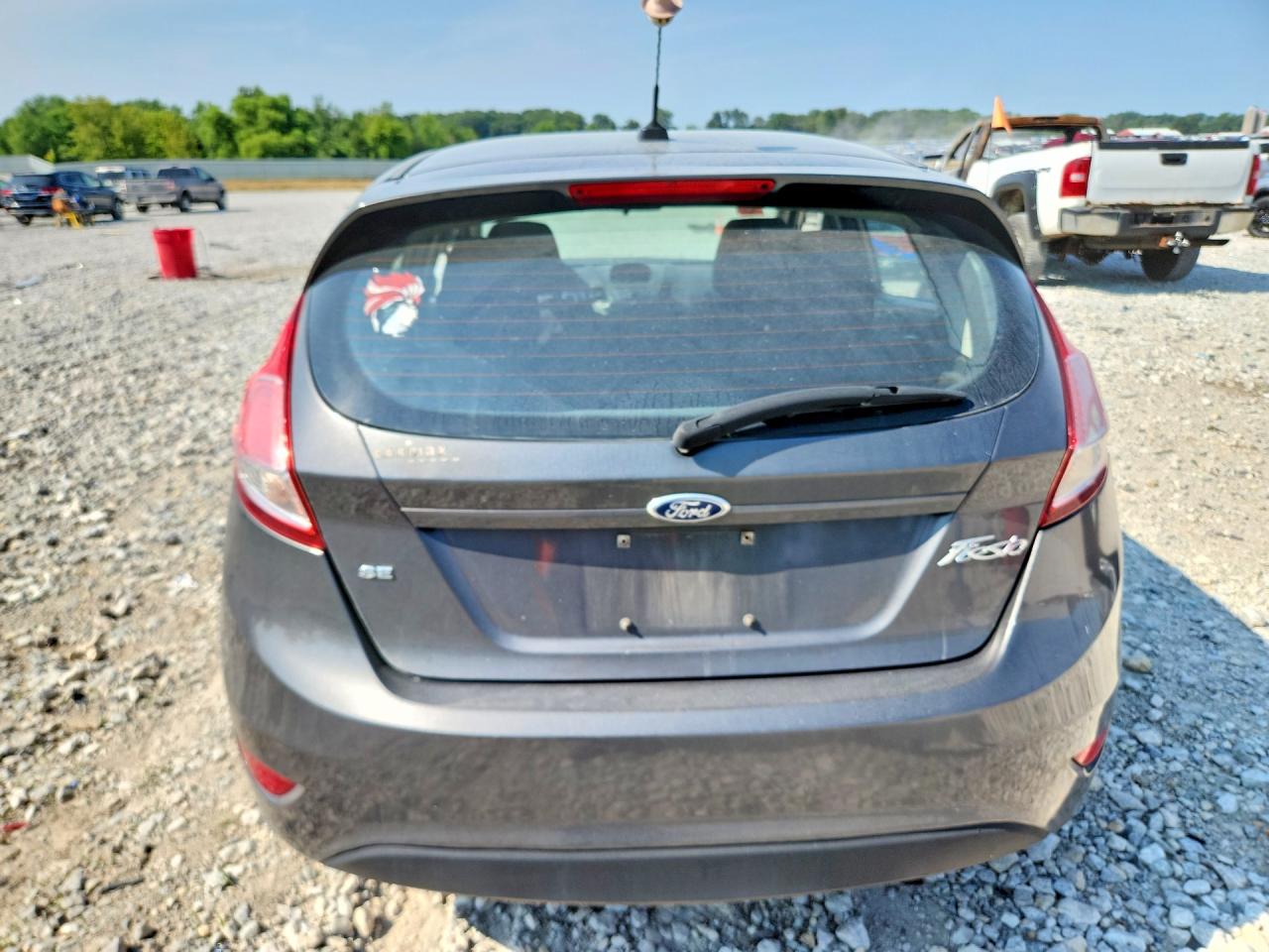 2015 Ford Fiesta Se Gray vin: 3FADP4EJ1FM164004