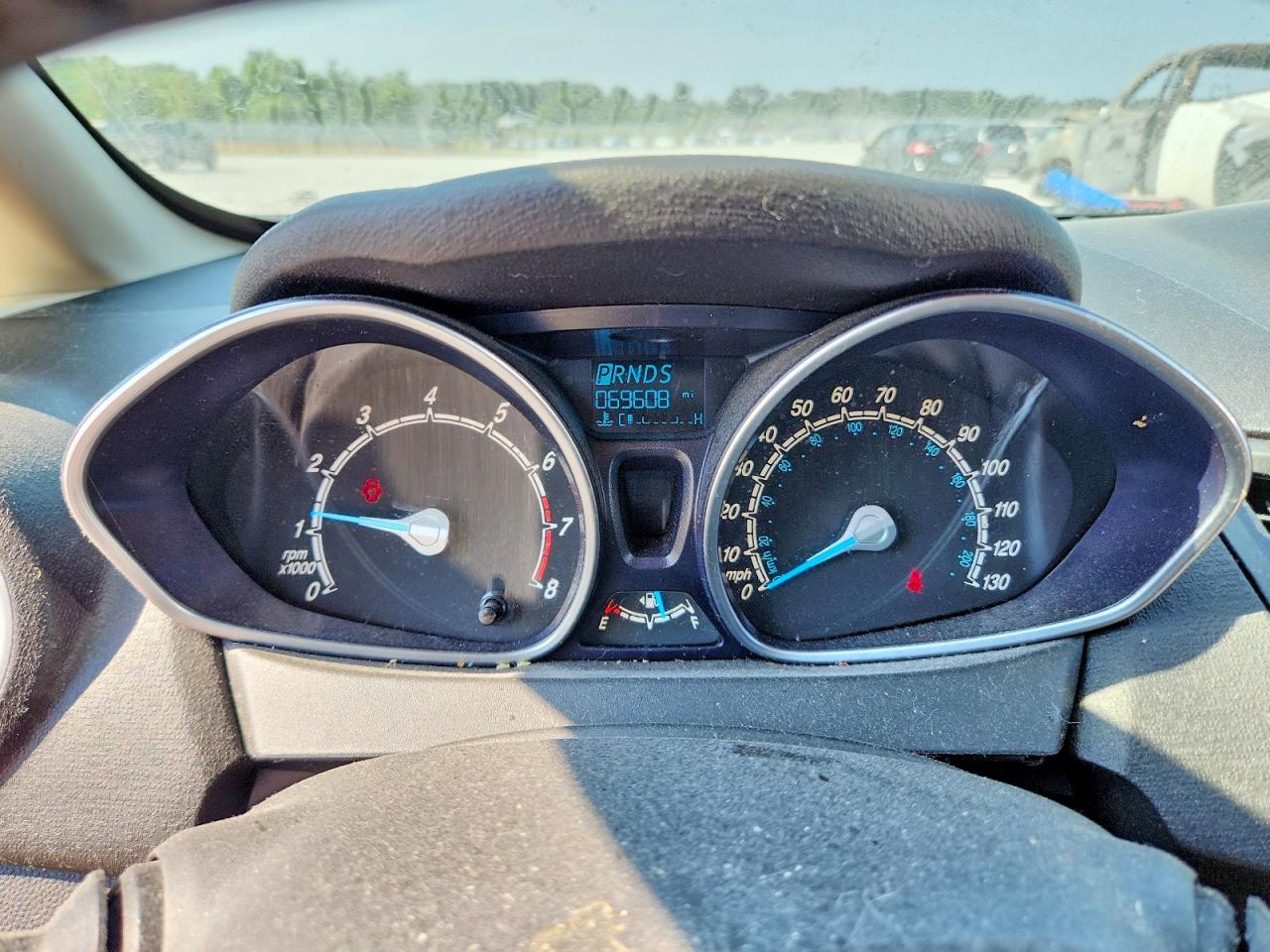 2015 Ford Fiesta Se Gray vin: 3FADP4EJ1FM164004