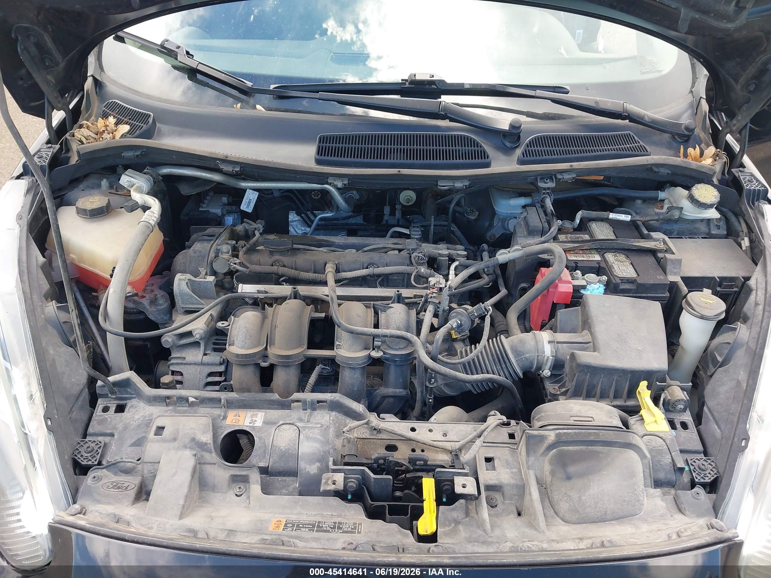 2015 Ford Fiesta Se Black vin: 3FADP4EJ1FM167517