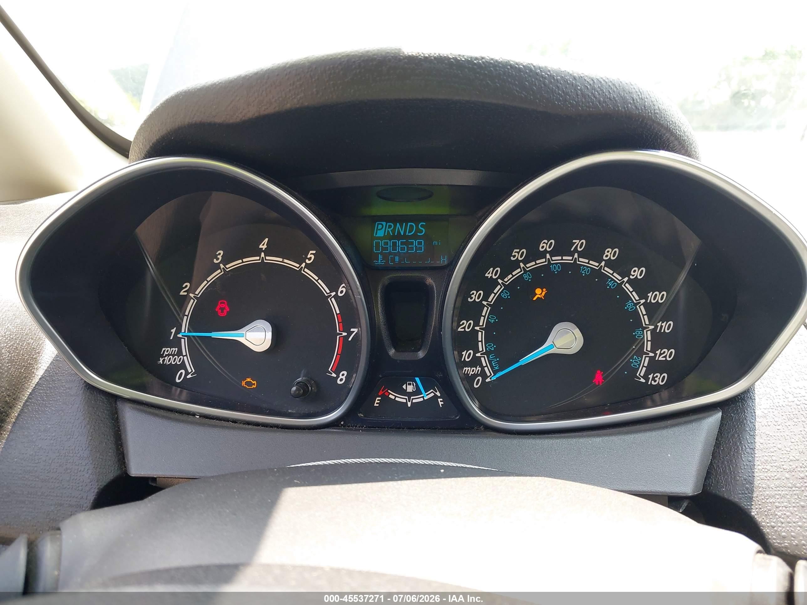 2015 Ford Fiesta Se Gray vin: 3FADP4EJ1FM175648