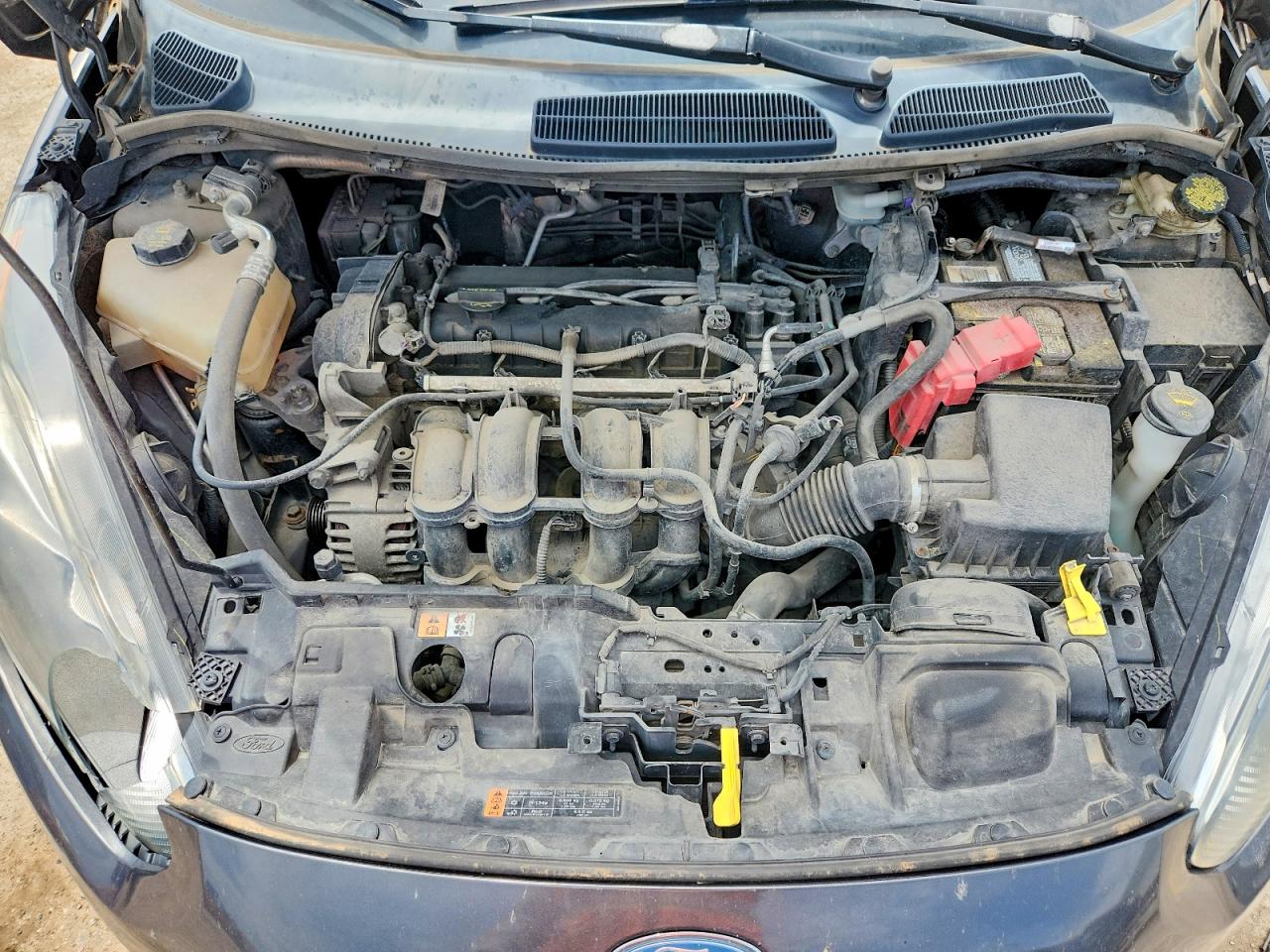 2015 Ford Fiesta Se Gray vin: 3FADP4EJ1FM200984