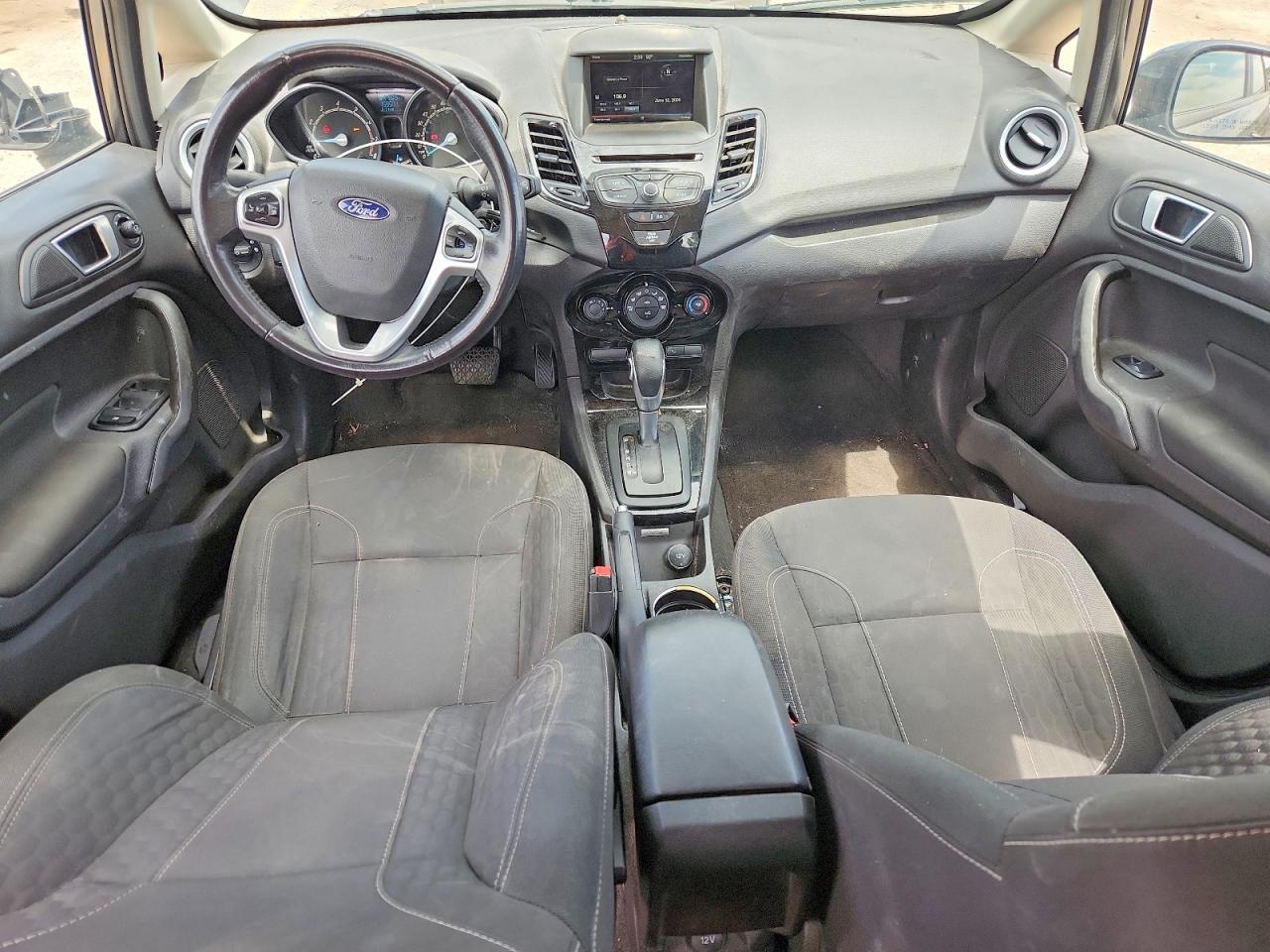 2015 Ford Fiesta Se Gray vin: 3FADP4EJ1FM200984