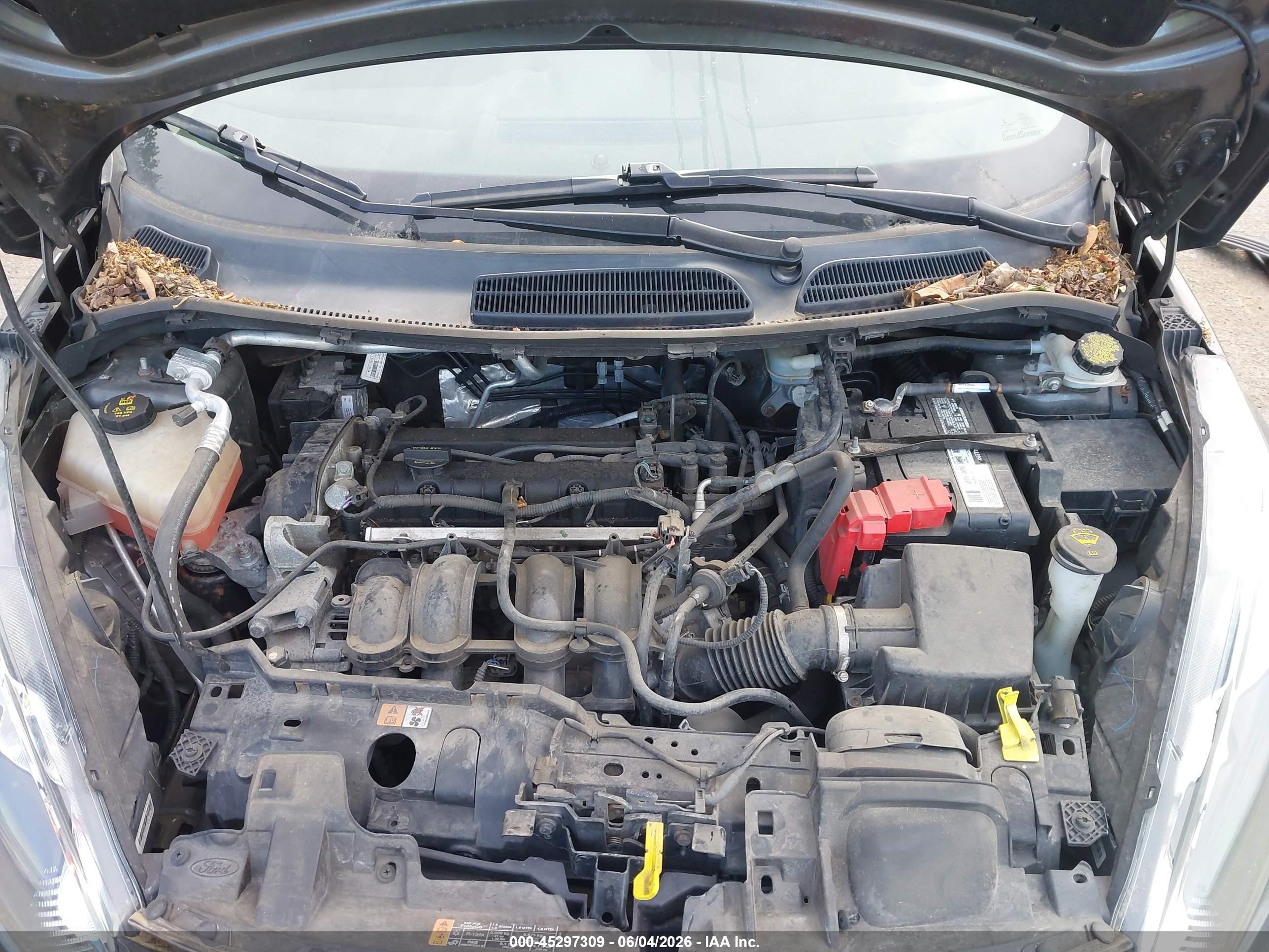 2015 Ford Fiesta Se Gray vin: 3FADP4EJ1FM224282