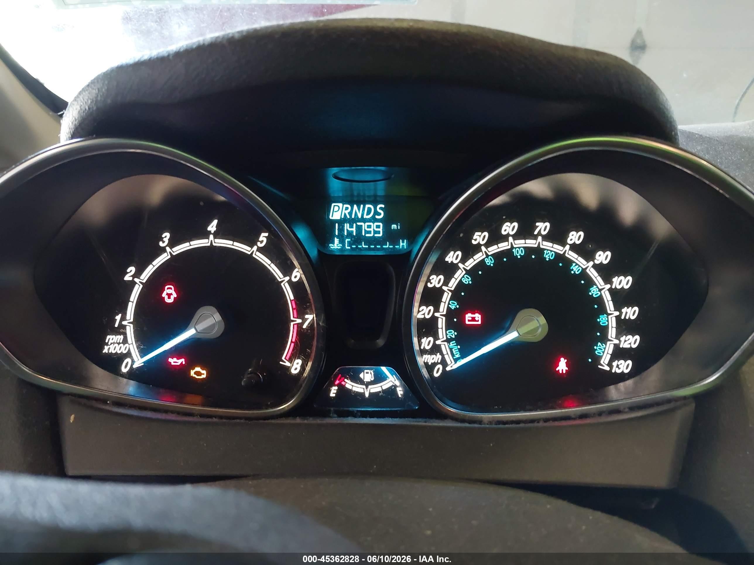 2016 Ford Fiesta Se Красный vin: 3FADP4EJ1GM150881