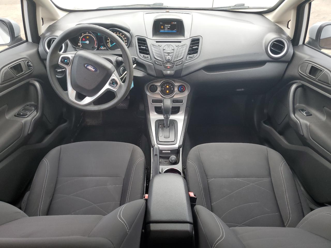 2018 Ford Fiesta Se White vin: 3FADP4EJ1JM105852