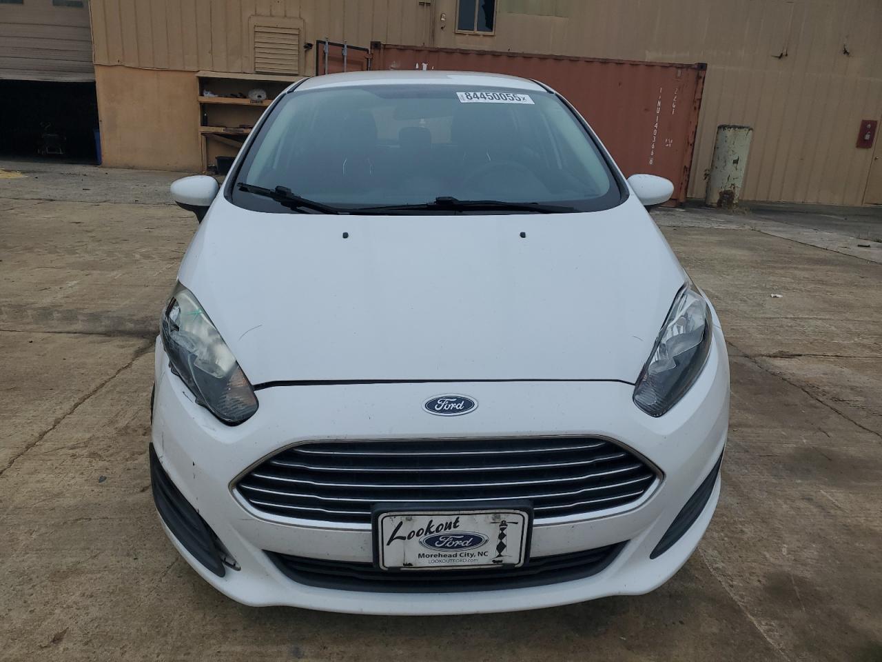 2018 Ford Fiesta Se White vin: 3FADP4EJ1JM105852