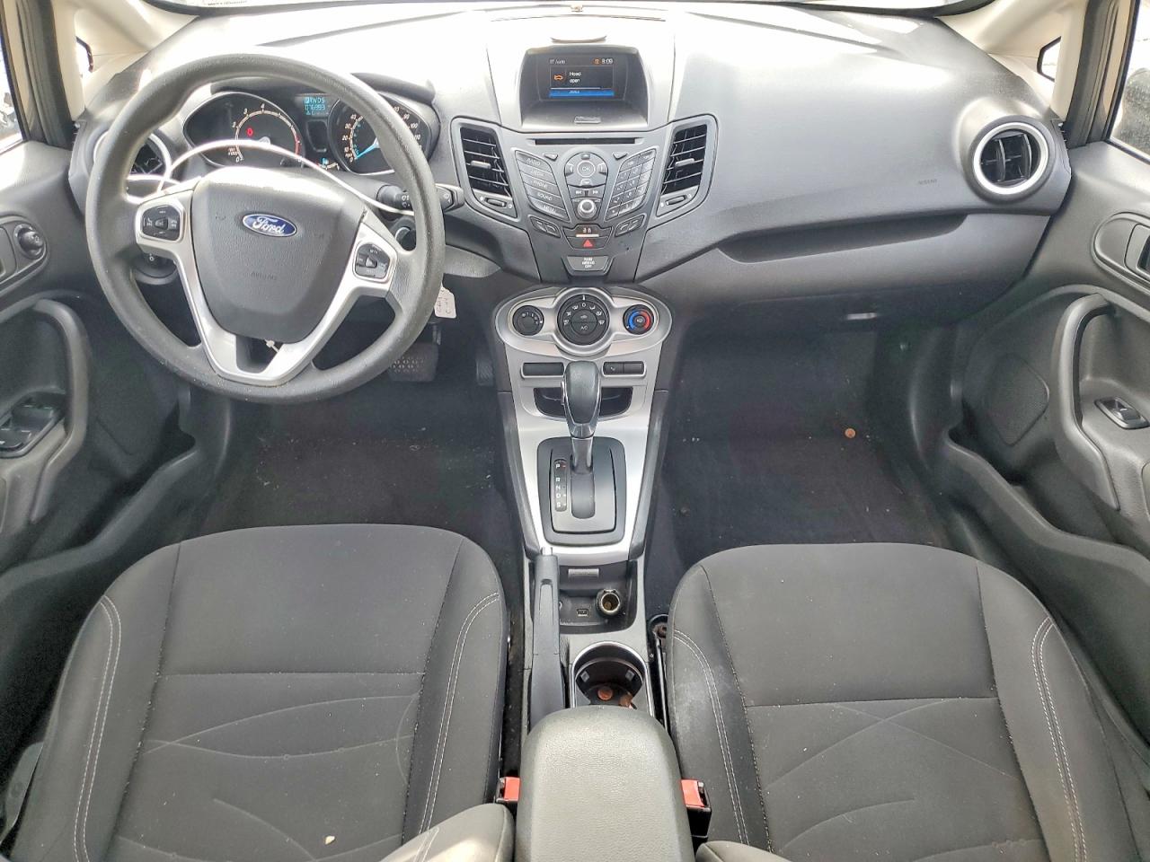 2018 Ford Fiesta Se Gray vin: 3FADP4EJ1JM112509