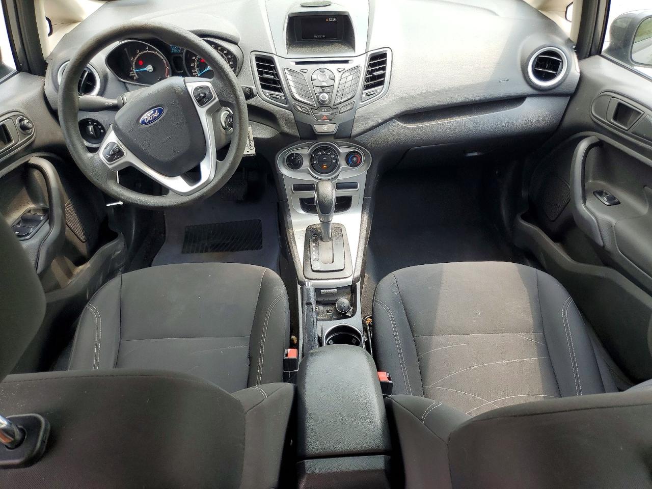 2019 Ford Fiesta Se Gray vin: 3FADP4EJ1KM130977