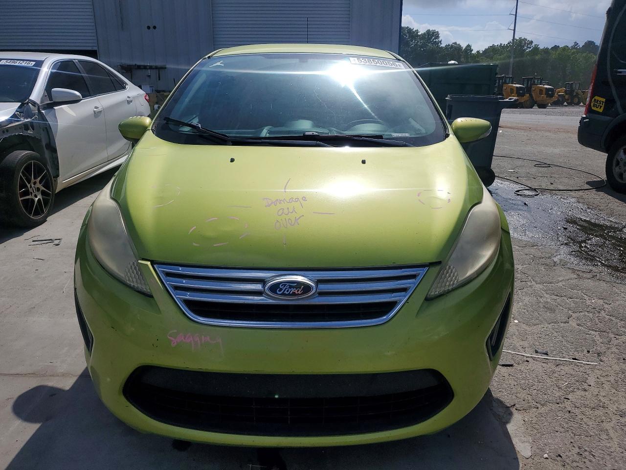 2011 Ford Fiesta Se Green vin: 3FADP4EJ2BM103657
