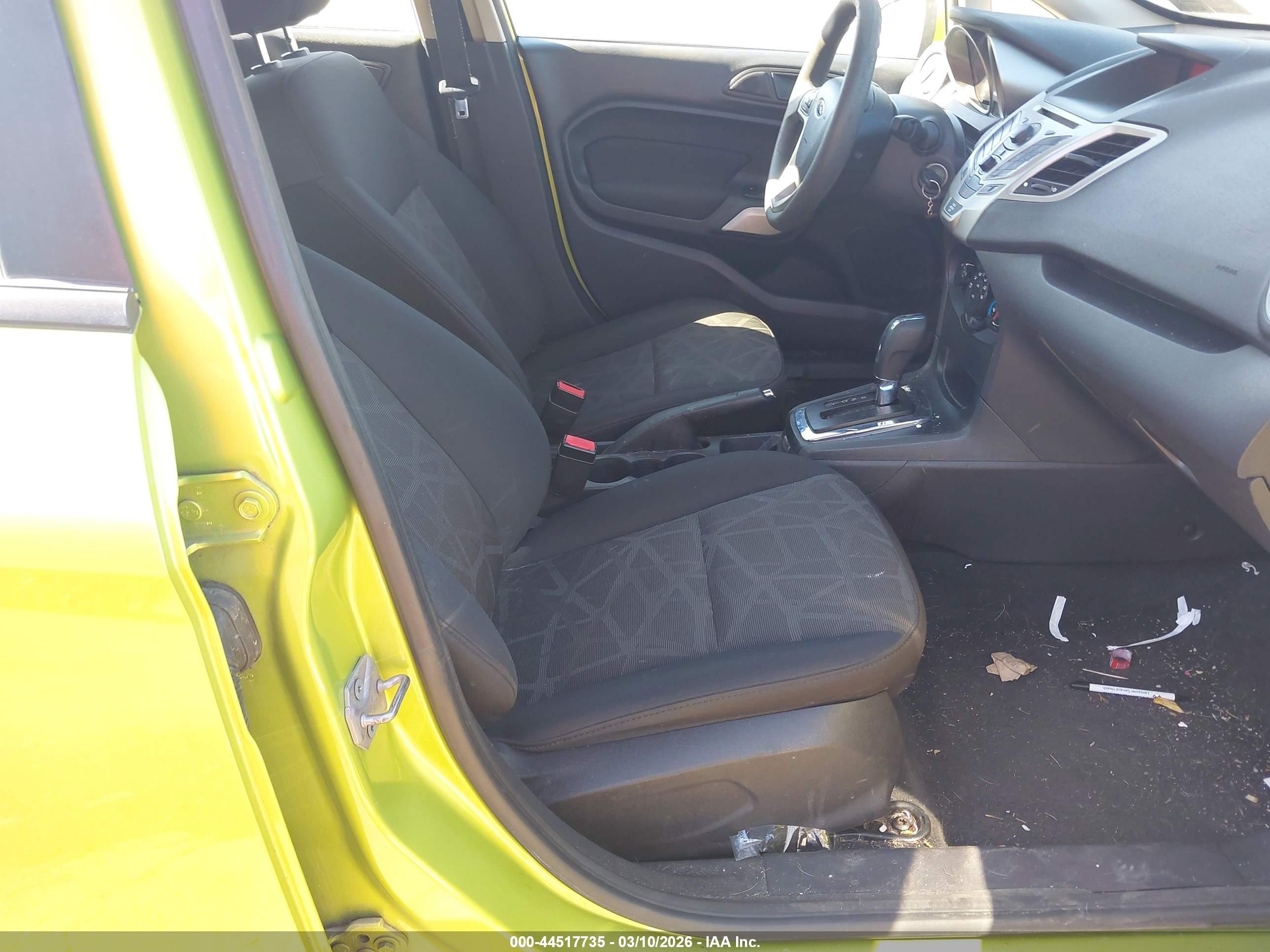 2011 Ford Fiesta Se Green vin: 3FADP4EJ2BM170632