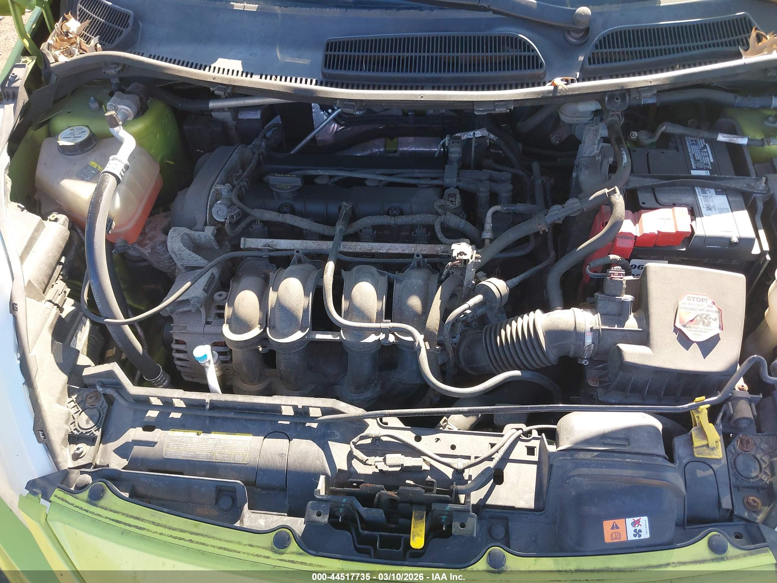 2011 Ford Fiesta Se Green vin: 3FADP4EJ2BM170632