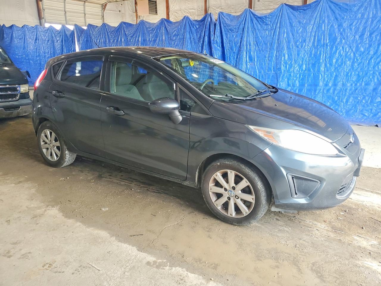 2011 Ford Fiesta Se Gray vin: 3FADP4EJ2BM232045