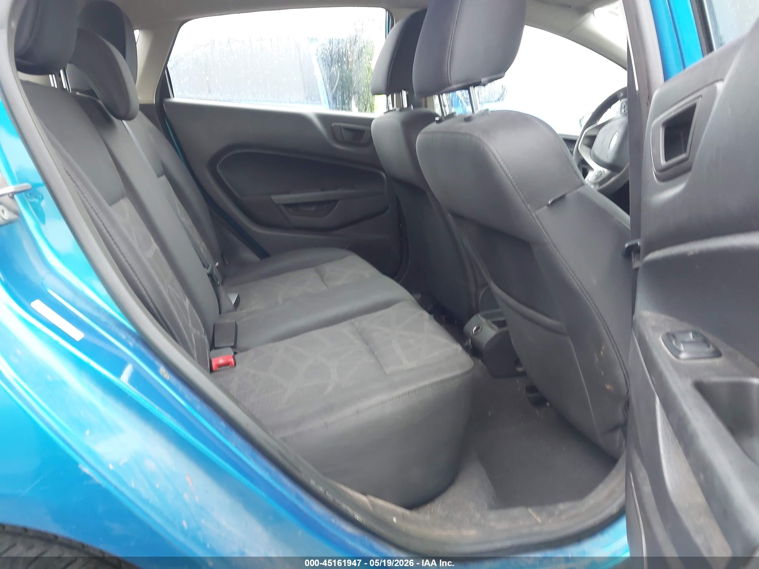 2012 Ford Fiesta Se Blue vin: 3FADP4EJ2CM102980