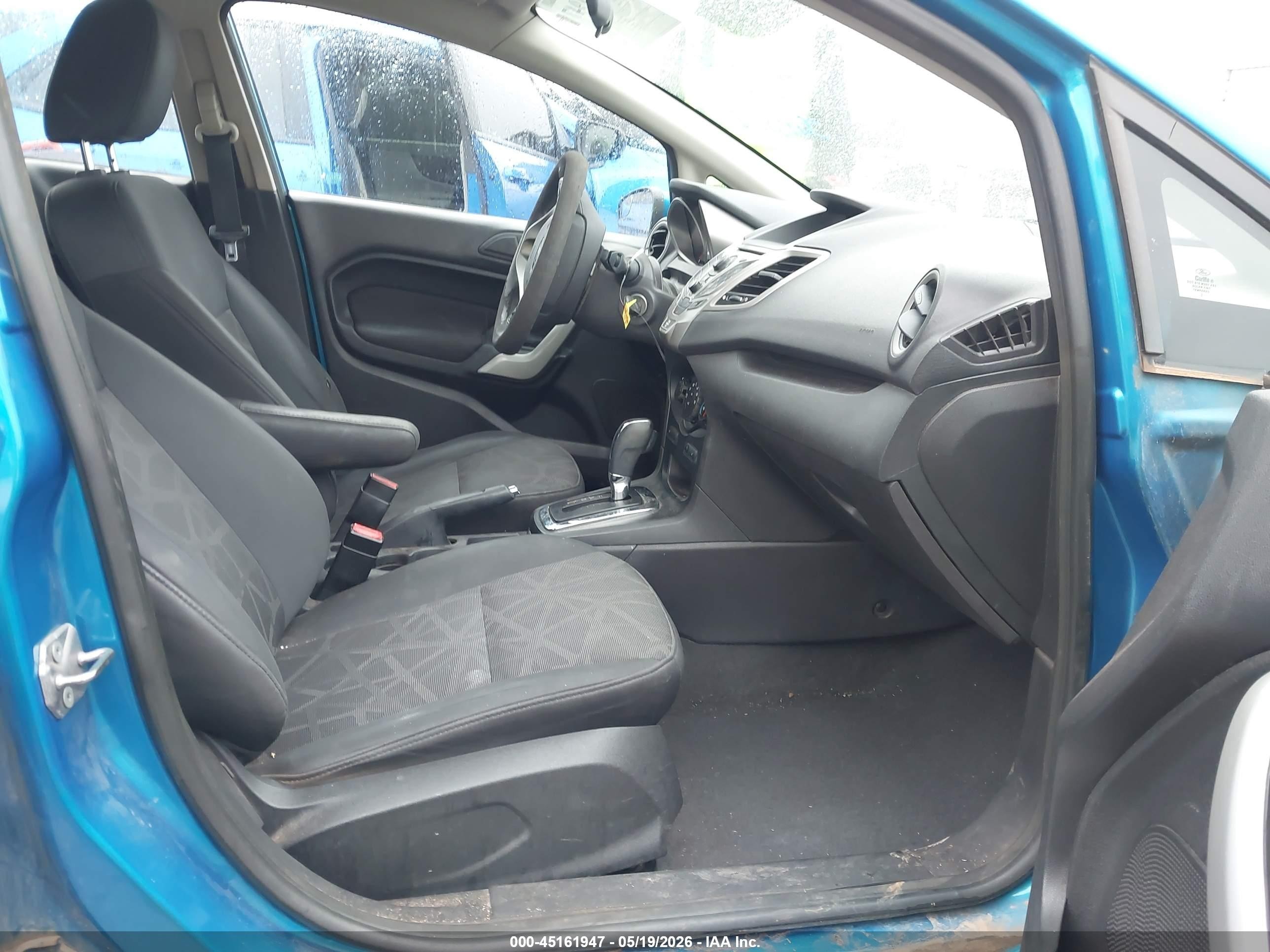 2012 Ford Fiesta Se Blue vin: 3FADP4EJ2CM102980