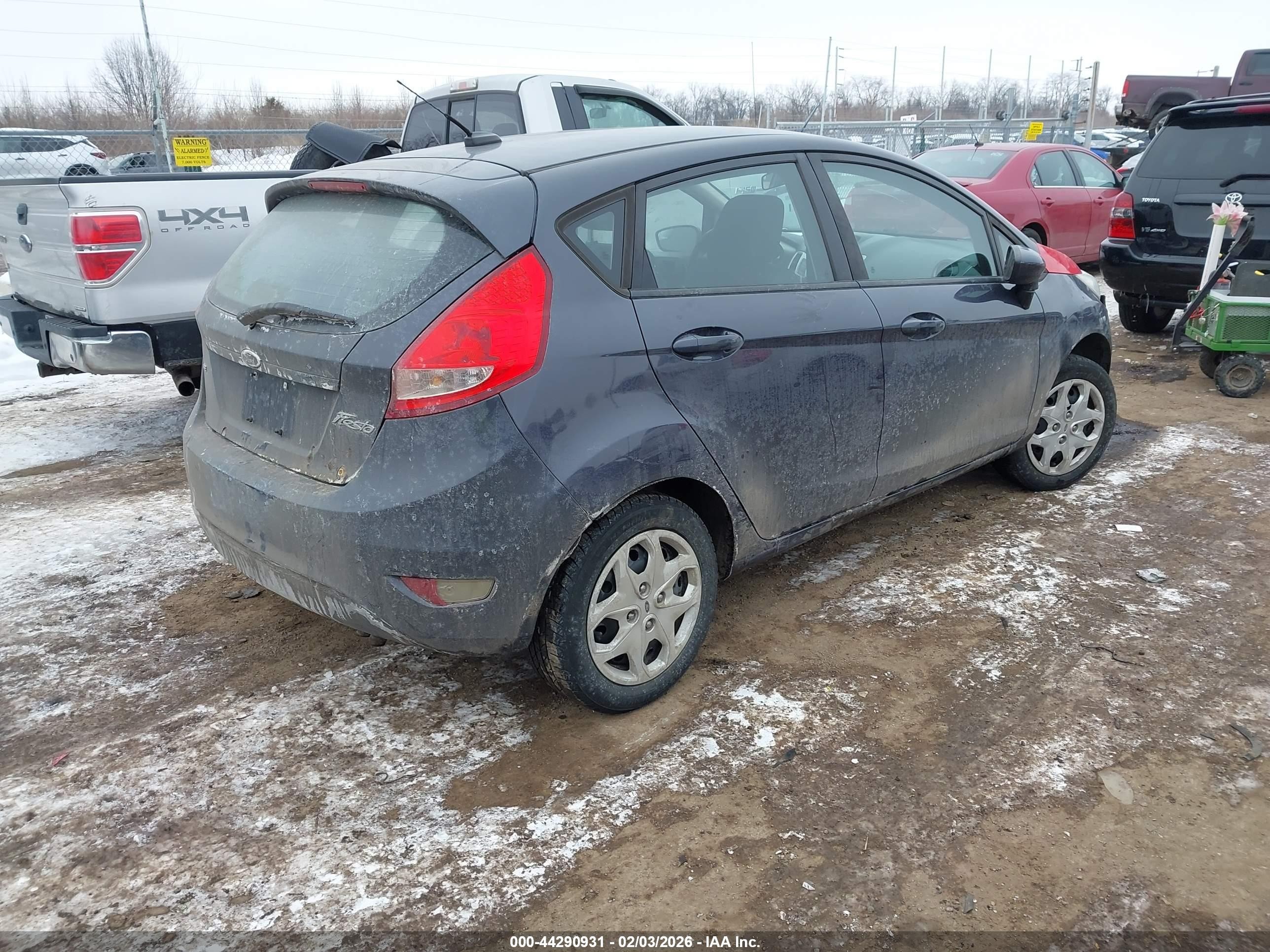 2012 Ford Fiesta Se Синий vin: 3FADP4EJ2CM157333